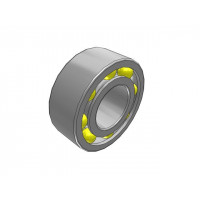 Двухрядные радиально-упорные шариковые подшипники - 3318 A SKF